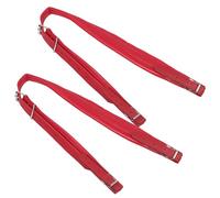 Homoyoyo Sangles Accordéon en Similicuir Imperméable Réglables pour Accordéons 16 à 120 Basses, Lot de 2 Bretelles Poitrine Adultes Confortables et Solide pour Concerts et Pratique