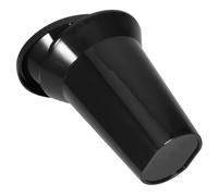 Homoyoyo Seau à Glace et Crachoir à Vin Noir Polypropylène 16,5X12,2X12,2 CM Contenant 1-2 Bouteilles pour Bar Dégustation à Domicile