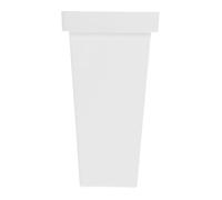 Homoyoyo Seau de Rangement pour Parapluies Carré Moyen en Polypropylène Noir Seau Porte-Parapluies Décoratif et Pratique pour Maison Bureau et Boutique Accessoire D’Entrée Résistant et