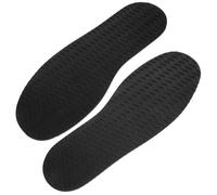 Homoyoyo Semelles De Chaussures De Rechange Antidérapantes En Caoutchouc Noir Résistant à L'usure Coupables Silence Marche Polyvalentes Pour Bottes, Talons Et Chaussures De Travail