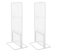 Homoyoyo Séparateurs Métalliques pour Congélateur Réglables 32-34 CM X 36 CM 2 Pièces Cloison de Rangement en Fer pour Étagère de Réfrigérateur Organisateur Pratique pour Maison et