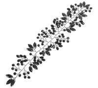 Homoyoyo Serre-tête Mariage Strass Flexible Bijou Cheveux Décoratif Élégant pour Mariée Accessoire Coiffure Sophistiqué Cérémonie et Fête