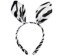 Homoyoyo Serre-tête Oreilles Zèbre Accessoire De Costume Pour Halloween Bandeau Pour Cheveux Cosplay Décoration Pour Fête Adulte Accessoire De Déguisement