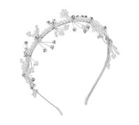 Homoyoyo Serre Tête Perle pour Garçon Fille Fille Bandeau de Princesse avec Fausses Perles Accessoire de Cheveux pour Demoiselle Honneur