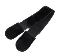 Homoyoyo Serviette De Bain Exfoliante Noire Sangle Dorsale Pour Massage, Exfoliation Et Nettoyage Profond, Adaptée Aux Personnes Âgées Et Soins Corporels