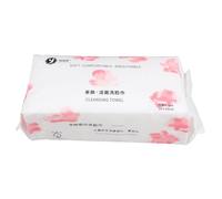 Homoyoyo Serviettes Démaquillantes 100 Pcs 20x20 Cm En Coton 100% Doux Humide Et Sec Pour Visage Soin Personnel Usage Jetable