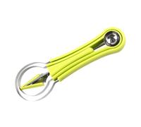 Homoyoyo Set Couteaux Sculpture Fruits Inox Cuillère Melon et Boule Glace Outil Découpe Polyvalent pour Desserts et Préparation Rapide