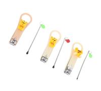Homoyoyo Set de Coupe Ongles Portatifs et Outils de Manucure Pliables Coupes Ongles Droit Pratique pour Design et Ergonomique Accessoire Familial