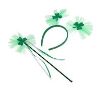 Homoyoyo Set de Fête Saint Patrick pour Garçon Fille Tête et Baguette Accessoire Costume Carnaval pour et Décoration de Jour de Saint Patrick
