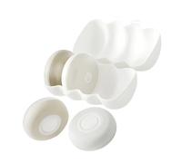 Homoyoyo Set de Flacons Pompe Rechargeables pour Voyage Distributeurs de Shampooing et Lotion Portables Bouteilles Vides Légères et Compactes pour Cosmétiques Adaptées Transport Avion