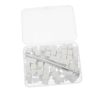 Homoyoyo Set de Manucure Complet Mini Éponge à Ongles en Acier Inoxydable pour Nail Art Design, pour Débutants et Professionnels, 101 Pièces pour Gradient et Précision