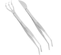 Homoyoyo Set de Pinces Bonsaï Acier Inoxydable Outil Professionnel avec Râteau et Spatule pour Jardinage de Précision Entretien des Plantes et Modelage Du Bonsaï