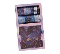 Homoyoyo Set de Rubans Adhésifs Décoratifs Washi Tape et Autocollants Floraux pour DIY et Masking Tape Esthétique pour Scrapbooking et Loisirs Créatifs