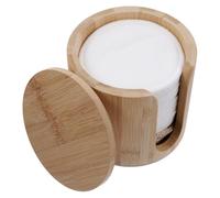 Homoyoyo Set de Tampons Démaquillants Réutilisables Fibre de Bambou Éponges Douces pour Nettoyage Visage avec Pochette Coton et Boîte de Rangement