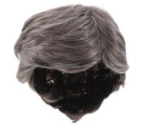 Homoyoyo Short Wig For Men Heat Resistant Synthetic Hairpiece For Cosplay And Halloween Natural Look Toupee Comfortable And Multifunctional