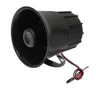 Homoyoyo Sirène Alarme Extérieure Auto Haut Parleur Pa Monophonique Rond Avertisseur Sonore Puissant pour Camion et Accessoire et Clair pour Sécurité