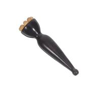 Homoyoyo Soin des Yeux Bois Naturel Massage Stick Ergonomique Bois de Santal avec Tête Lotus pour Acupression et Application Crème Bâtonnet de Massage Contour des Yeux Anti-poches et Taches