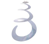 Homoyoyo Spirale Réfléchissante Anti-Oiseaux Rotative pour Jardin Balcon et Terrasse Éloigne Pigeons et Protège Arbres Fruitiers