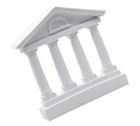 Homoyoyo Statue Temple Résine Sculptée Modèle Architectural Grec Antique Décor Intérieur Maison Bureau Jardin Saturnon Temple