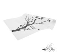 Homoyoyo Sticker Mural Chat sur Branche en PVC Autocollant Mural Amovible pour Salon et Chambre d'Garçon et Filles Décoration Murale sans Résidus Autocollants pour Arbres et Intérieur