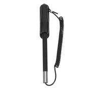 Homoyoyo Stylet à Ressort Rétractable Multifonction pour Tablette Tactile, Stylet Capacitif avec Porte-Stylo Intégré, Noir, Compatible Smartphone et Voiture, Précision Élevée pour Écrans Tactiles