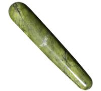 Homoyoyo Stylo de Massage Jade Ergonomique pour Points Acupuncture Auto-massage Visage et Cou Outil Portable pour et Améliorer Circulation Sanguine