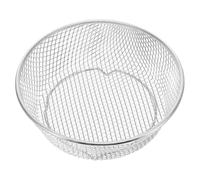 Homoyoyo Support à Brochettes Rond en Acier Inoxydable Accessoires pour Friteuse à Air Chaud et Four Électrique Panier Suspendu Φ155Mm pour Barbecue Cuisson Uniforme et Gain de Place