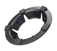 Homoyoyo Support De Cuisinière à Gaz Économie Accessoires Anneau Porte-pot Rack à Pot Couverture De Poêle à Feu Couvercle De Poêle En Fer Pare-vent Poêle Fonte Black