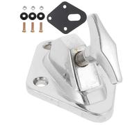 Homoyoyo Support de Fixation pour Pied de Tom Basse Métallique, Réglable L25 40mm, Accessoire de Batterie Robuste pour Repose-pied de Caisse Claire, Compatible Parties de Tom de Batterie,