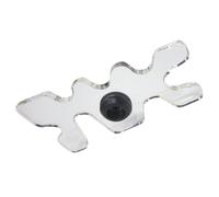 Homoyoyo Support de Queues de Billard en Acrylique Portable Positions Multiples, Pont de Snooker pour Accessoires de Table de Billard