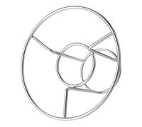 Homoyoyo Support de Rôtisserie Acier Inoxydable pour Poulet et Dinde Multifonction Ergonomique pour Barbecue et Four Rôtissoire Verticale Portable pour Cuisson Plein Air