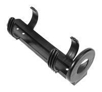 Homoyoyo Support Extincteur Voiture en Plastique Solide Fixation Murale Compacte pour Extincteur à Poudre Compatible Multi-Modèles Sécurité Incendie Automobile et Nautique