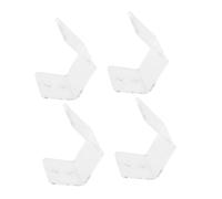 Homoyoyo Support Mural en Acrylique Design Gain de Place Élégant 4 Pièces pour Moufles de Baseball et Softball Décoration Sportive Intérieure pour Chambre de Garçons