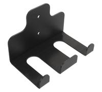 Homoyoyo Support Mural Robuste pour Haltères en Acier Antirouille, Support à Trois Crochets Compatible Barres Standard, Rack Poids Musculation Compact pour Salle de Sport à Domicile