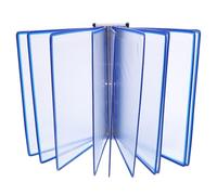 Homoyoyo Support Mural Suspendu pour Dossiers Pochettes Organiseur de Fichiers Mural pour Documents Porte-flyers et Brochures Rangement Gain de Place pour Bureau et École