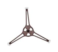 Homoyoyo Support Plateau Tournant Micro-ondes 13 Cm Plastique Résistant Haute Température Pièce de Rechange Usage Domestique Remplacement Socle Triple Bras