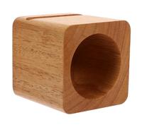 Homoyoyo Support Téléphone Bois Amplificateur Passif Support Téléphone Portable Multifonction Amplificateur Sonore sans Prise pour Bureau Et Maison Cube Bois Naturel