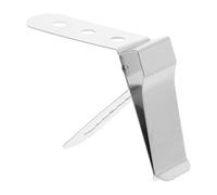 Homoyoyo Support Thermomètre en Acier Inoxydable, Pince pour Thermomètre Cuisine, Clip Fixe pour Cuisson Lait Café Thé, Accessoire Léger et Solide pour Barbecue et Pâtisserie