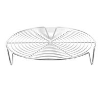 Homoyoyo Support Vapeur Inox 304 Plateau Vapeur Diamètre 22 CM Grosse Taille Cuisson Saine et Polyvalente pour Riz Légumes et Fruits de Mer