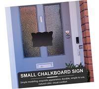 Homoyoyo Tableau à Craie Suspendu Double Face Panneau Mural Tableau Mémo Pratique pour Porte et Mur Décoration Intérieure Chic