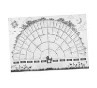 Homoyoyo Tableau Généalogique à Remplir Toile Poster Histoire Familiale Personnalisé Décoration Murale Pratique pour Salon et Bureau Original pour Maison
