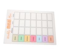 Homoyoyo Tableau Magnétique Effaçable à Sec Acrylique Planificateur Hebdomadaire pour Réfrigérateur Mémo Ménager Multifonction pour Cuisine et Bureau Grand Format sans Stylo