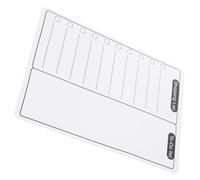 Homoyoyo Tableau Magnétique Réfrigérateur Effaçable Organisateur Planning Menu Aimanté Ardoise Notes Liste