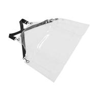 Homoyoyo Tablier De Coiffeur Transparent Réglable à Bretelles Croisées Et Hommes De Travail Salon
