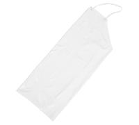 Homoyoyo Tablier Imperméable Industriel Blanc PVC Résistant à Eau Aux Huiles et Produits Chimiques pour Cuisine et Usage Professionnel Unisexe