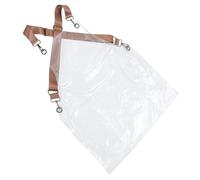 Homoyoyo Tablier Transparent Étanche Tpu Réglable et Léger Protection Anti-huile pour Coiffeurs Cuisine Salon Peinture et Toilettage