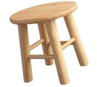 Homoyoyo Tabouret en Bois Massif pour Garçon et Filles Petit Siège Carré 25X25 CM Marchepied Stable et Léger Tabouret Court Multifonction pour Maison et Salle de Jeux