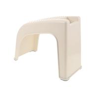 Homoyoyo Tabouret Repose-Pieds Antidérapant en Plastique Naturel, Petit Marchepied Polyvalent pour Manucure et Pédicure, Support Stable pour Salon, Bureau et Salle de Bain, Accessoire