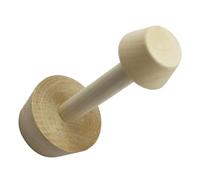 Homoyoyo Tamper à Tarte Bois Naturel Double Extrémité Outil Pâtisserie Facile à Utiliser pour Moules Quiches et Fonds Amovibles pour Desserts Miniatures et Tartes Maison