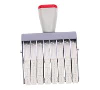 Homoyoyo Tampon Date Rotatif Multifonction Chiffres Petit Timbre Dateur Portable pour Scrapbooking Artisanat et Usage Facile et